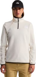 Polaire The North Face Glacier 1/4 Zip Blanc Femme
