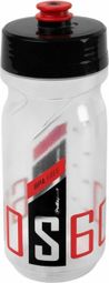 Polisport Gourde avec bouchon à vis S600 600 ml transparent/noir/rouge