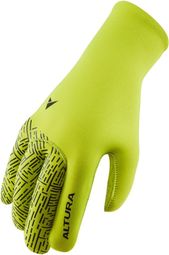 Altura Thermostretch Guanti lunghi antivento unisex giallo