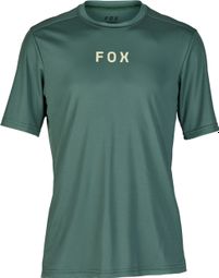 Maillot de manga corta Fox Ranger Moth Verde