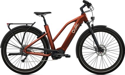 Electric City Bike O2 Feel Urban Vern 7.2 Mid Shimano Alivio 9V 720 Wh 27.5'' Bronze