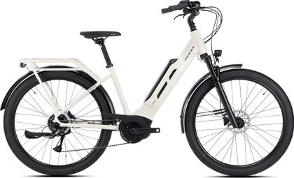 Bicicleta eléctrica urbana Sunn Start S2 Shimano Acera 8S 400Wh 27,5'' Blanca 2024