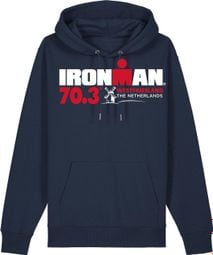 Ironman 70.3 Westfriesland Kapuzenpullover Royalblau