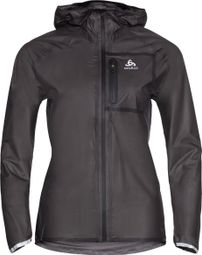 Veste imperméable Odlo Zeroweight Dual Dry Waterproof Noir Femme