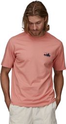 T-Shirt Bio Patagonia '73 Skyline Rose