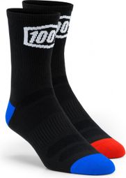 100% Black Terrain Socks