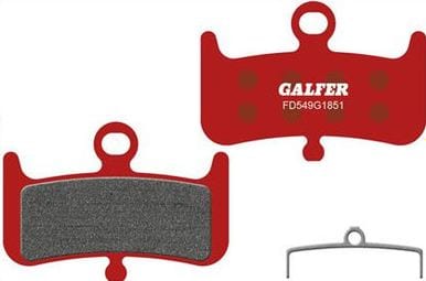 Pair of Galfer Semi-Metallic Hayes Dominion A4 Advanced Brake Pads