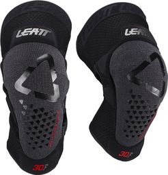 Leatt 3DF 5.0 Evo kniebeschermers Zwart
