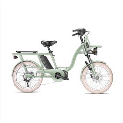 Vélo Cargo GAYA  L'Original Le Court  Amande  Pack Solo