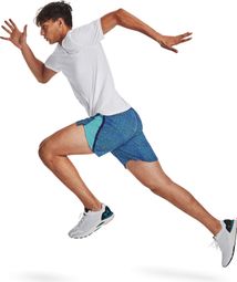 Camiseta de manga corta Under Armour Seamless Stride Blanca