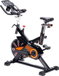 Vélo spinning noir et orange - HMS SW2102