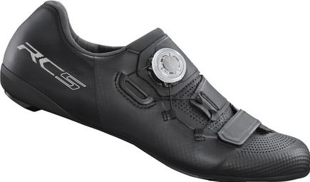 Pair of Shimano RC502 Women's Road Shoes Black