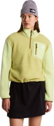 Forro polar The North Face Yumiori 1/4 Zip Amarillo Mujer