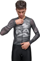 Maap Spectrum Pro Air 3.0 herenfietsshirt met lange mouwen, zwart