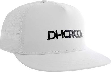 DHARCO Flat Brim Trucker White Taille