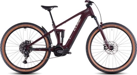Cube Stereo Hybrid One22 Pro 800 Electric Full Suspension MTB Shimano Cues 10S 800 Wh 29'' Amarone Red 2025