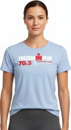 Ironman 70,3 Westfriesland Blau Damen Kurzarm T-Shirt