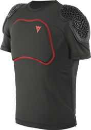 Protector para niños con protector de espalda Dainese Scarabeo Pro Tee Negro / Rojo