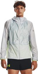 Veste coupe-vent Under Armour Impasse Run Blanc