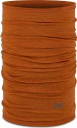 Buff Merino Lightweight Multistripes Halsband Orange