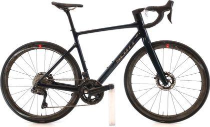 Produit reconditionné · Scott Addict 20 Di2 12V · Bleu / Vélo de route | Très bon état