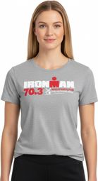 Ironman 70.3 Vrouwen Grijs Korte Mouw T-Shirt