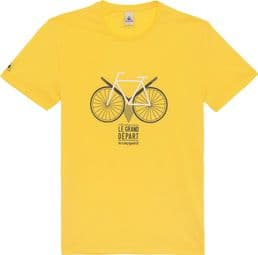 LE COQ SPORTIF T-Shirt Tour de France N°13 Leeds, le grand départ Jaune