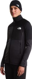 Fleecejacke The North Face Stormgap Power Grid Grau/Schwarz Damen