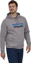 Sweat à Capuche Unisexe Patagonia P-6 Logo Uprisal Gris