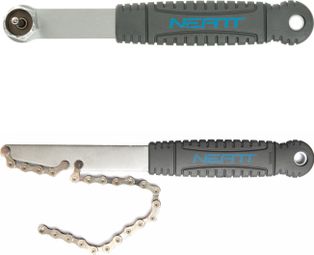 Confezione Neatt Cassette Remover + Chain Whip 11, 12 speed (Shimano/Sram)