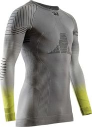 X-Bionic Invent Fx T-shirt lange mouwen Grijs/Geel