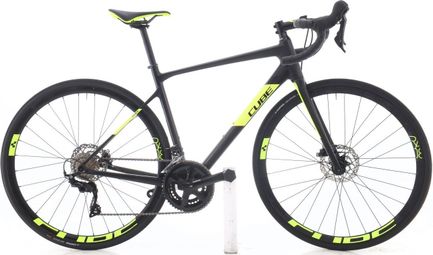 Produit reconditionné · Cube Attain Race GTC Carbone · Noir / Vélo de route / Cube | Bon état