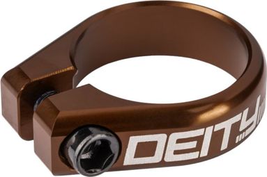 Collier de Selle Deity Circuit Aluminium Brown
