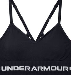 Under Armor Seamless Low Long Bra Black Women