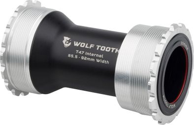 Wolf Tooth T47 24 mm crankset (Shimano) Silver