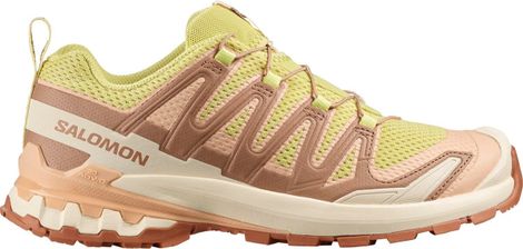 Salomon XA Pro 3D V9 Trailschoenen Geel/Roze Dames
