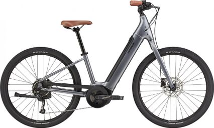 Cannondale Adventure Neo 4 650b Shimano 9V 400Wh Electric City Bike Gray