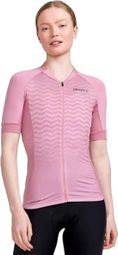Craft Adv Endur Damestrui Korte Mouw Roze