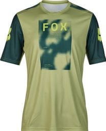 Fox Ranger Race Taunt Short Sleeve Jersey Green