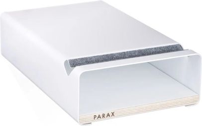 Parax S-Rack L Supporto a muro bianco/bianco