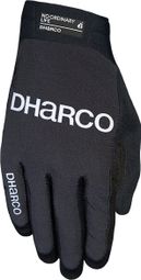 Dharco Guantes Largos Race Hombre Negro