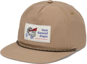 Black Diamond Synthetic Rope Hat Cap Beige