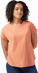 Camiseta de manga corta para mujer Smartwool Swing Naranja