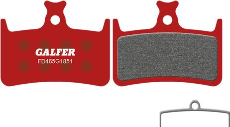 Galfer FD465 G1851 Pastillas de Freno Semimetálicas Avanzadas para Frenos de Disco Hope E4 / RX4 (Shimano)