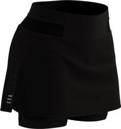Performance 2-in-1-Rock für Damen Schwarz