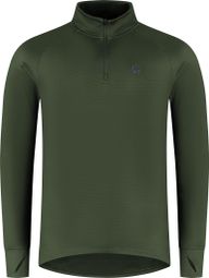 T-shirt Running Manches Longues avec Zip Homme -  Respirant et Léger - Course à Pied - Essential