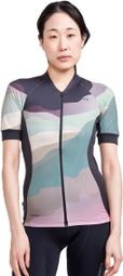 Maglia a manica corta Craft Adv Endur donna rosa multicolore