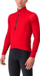 Castelli Entrata Thermal Long Sleeve Jersey Red