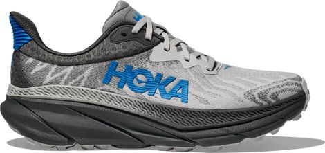 Hoka Challenger 7 Trailrunning-Schuhe Grau/Blau Herren