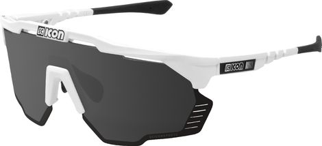 SCICON Aeroshade Kunken Glasses Brilliant White / Mirror Grey